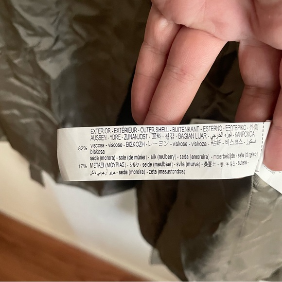 Zara Woman’s Neutral Belted Blazer Dress - Picture 7 of 7